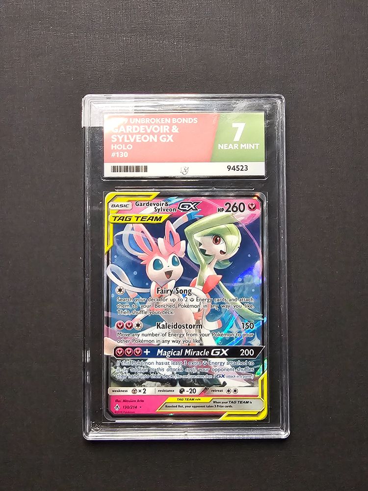 Gardevoir & Sylveon Gx 130/214 Ace Near Mint 7 imagen 1