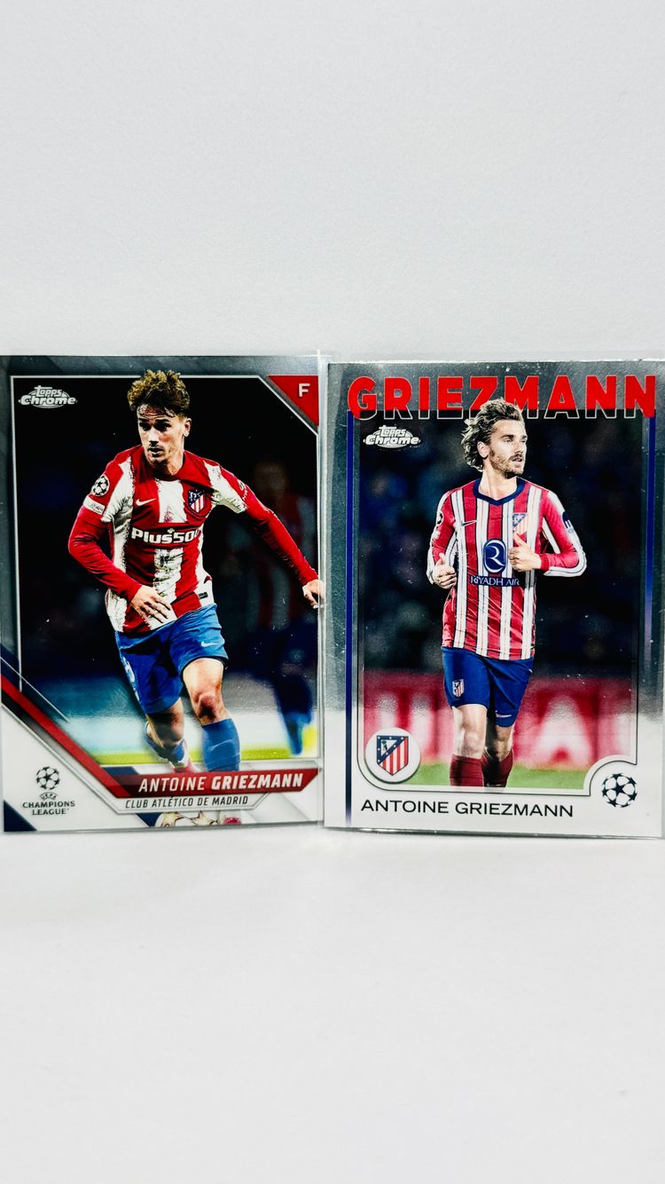 Immagine di x2 - Antoine Griezmann - Atlético de Madrid - Topps Chrome 2021-22 + 2024-25 1