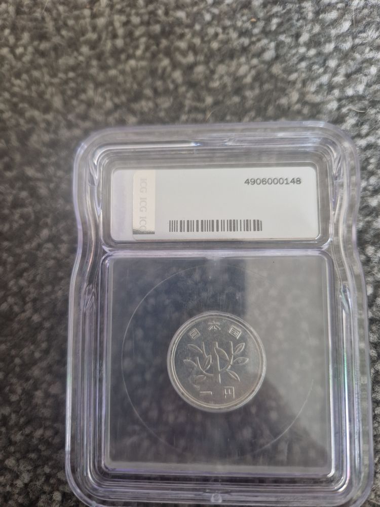 Icg genuine world Coin In Protective Case imagen 2