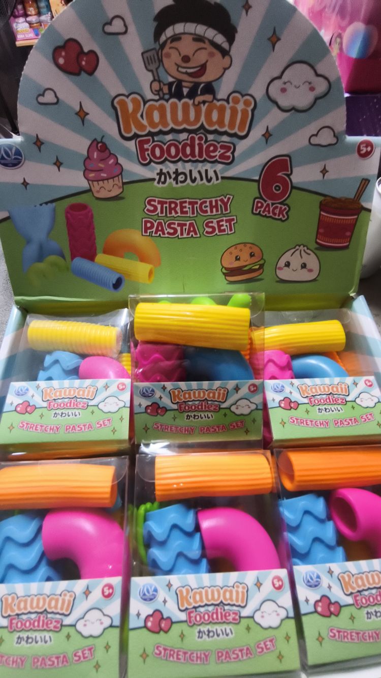 Kawaii Foodiez Stretchy Pasta Set