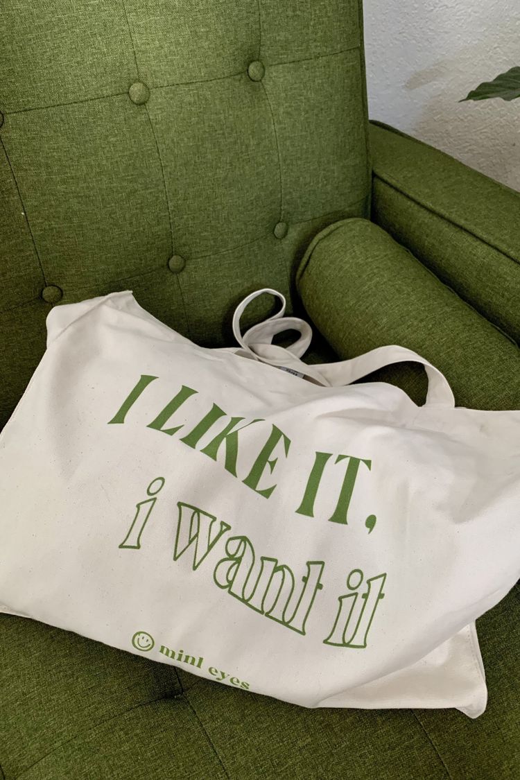 minteyesbrand I like it, I want it - shopping bag product image