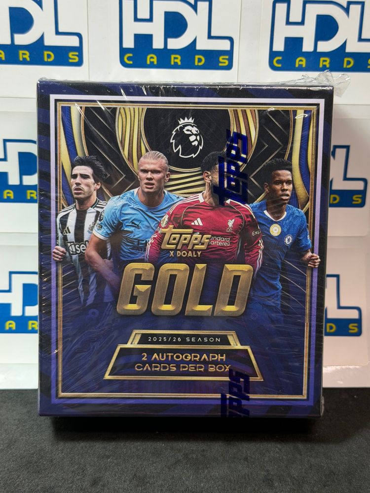 Topps Topps Gold Premier League 2021/22 Season Trading Cards Box product image