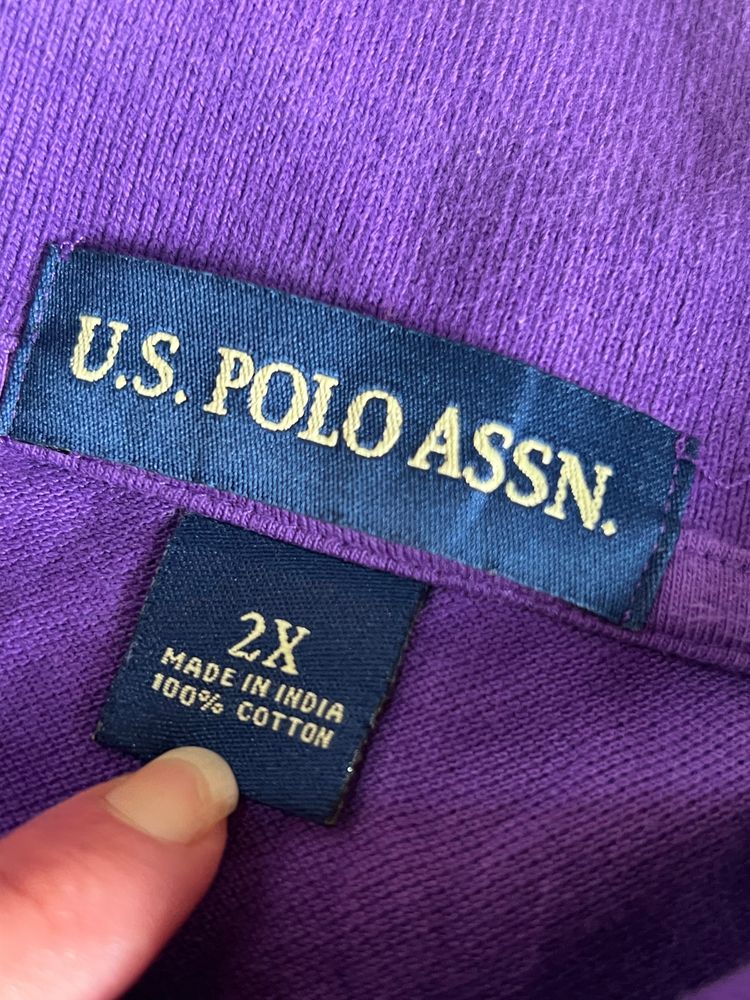 Polo purple polo shirt product image