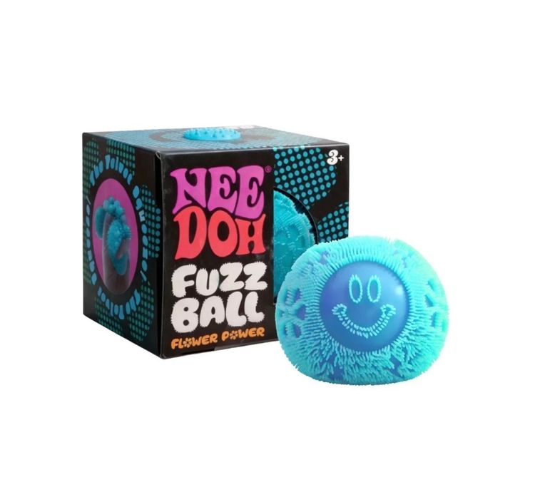 Other Blue Fuzz Ball Toy flower pot product image