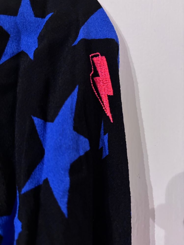 Scamp & Dude Black And Blue Star Print Dress size 8 image 6
