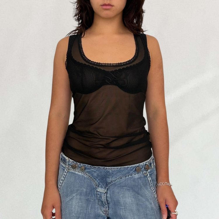 Dolce & Gabbana mesh tank