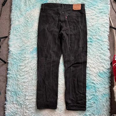 Black Levi’s 501 Jeans Straight Leg - W32 L32