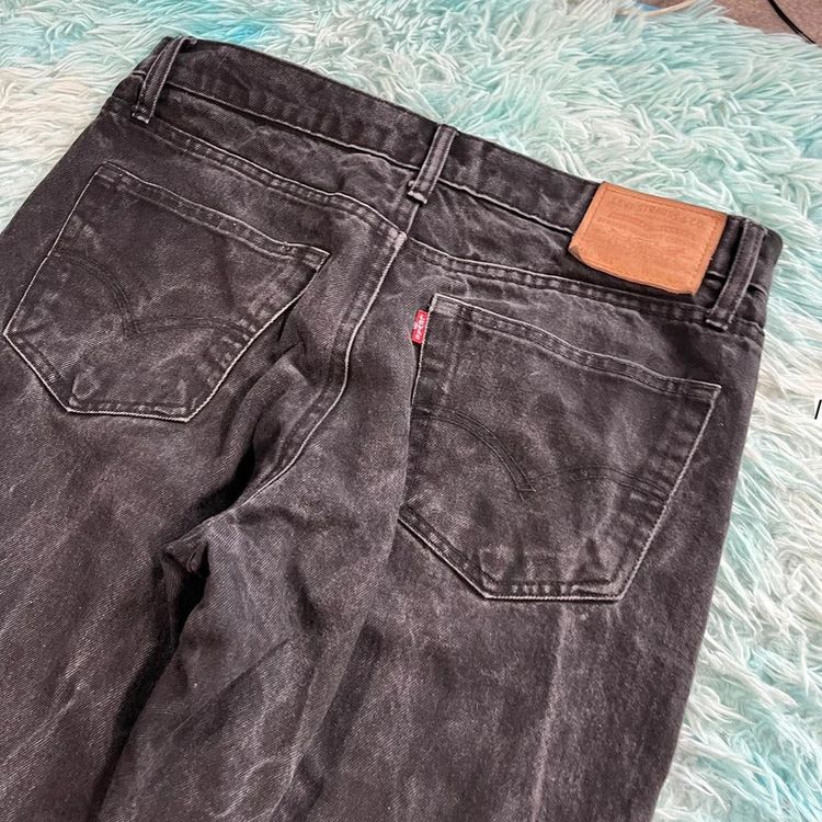 Immagine di Black Levi’s 501 Jeans Straight Leg - W32 L32 2