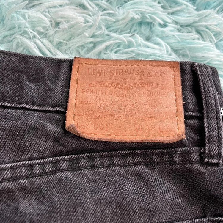 Immagine di Black Levi’s 501 Jeans Straight Leg - W32 L32 4