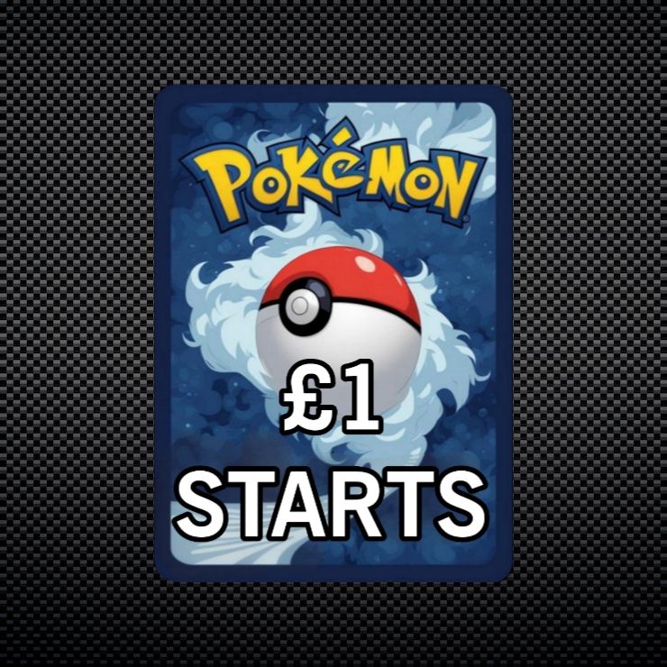 £1 Pokémon Card On Screen
