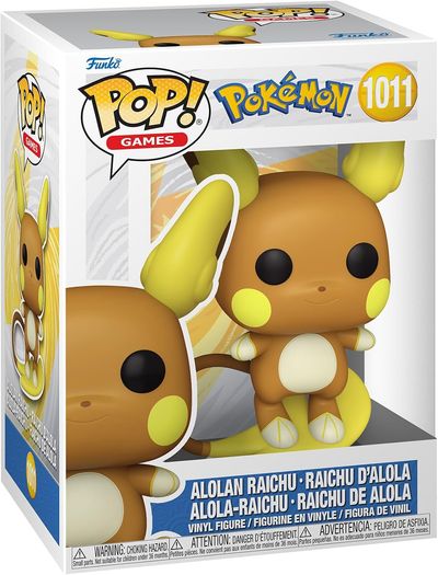 Funko pop - Pokémon Raichu Alolan 9 cm 1011