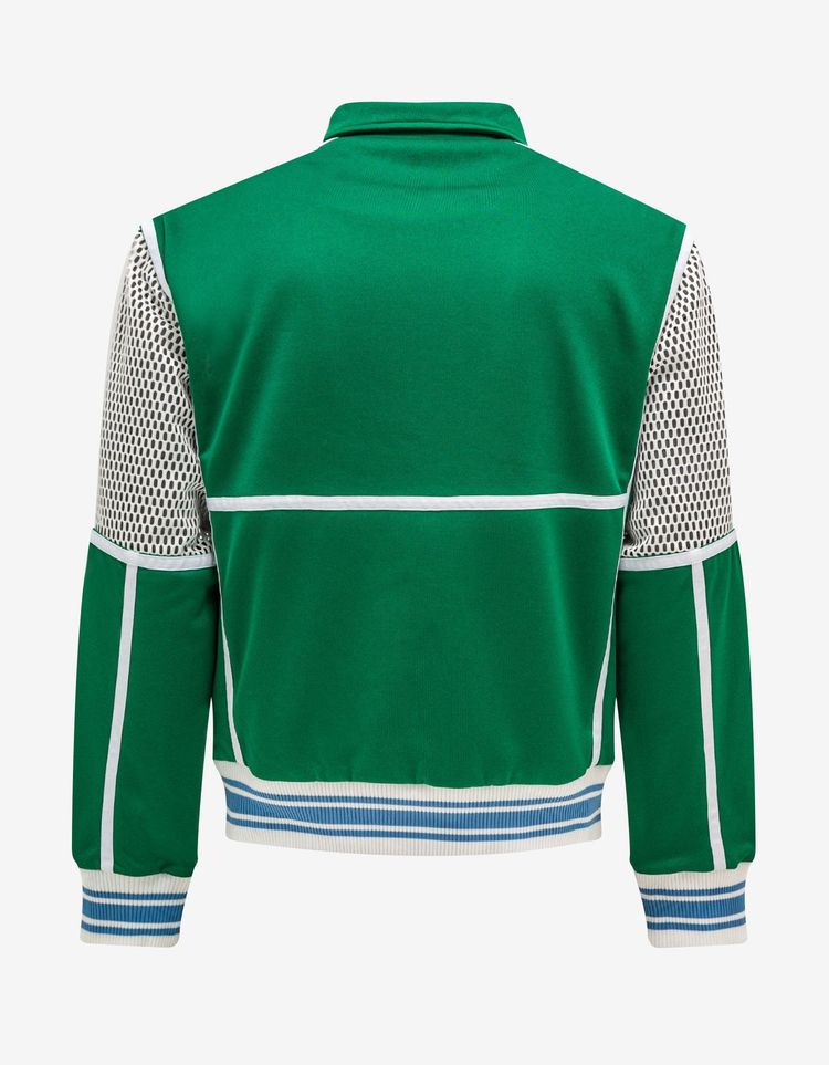 Casablanca Green Interlock Mesh Track Jacket image 5