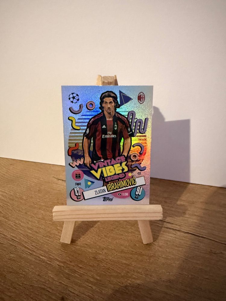 Zlatan Ibrahimovic Football Trading Card
