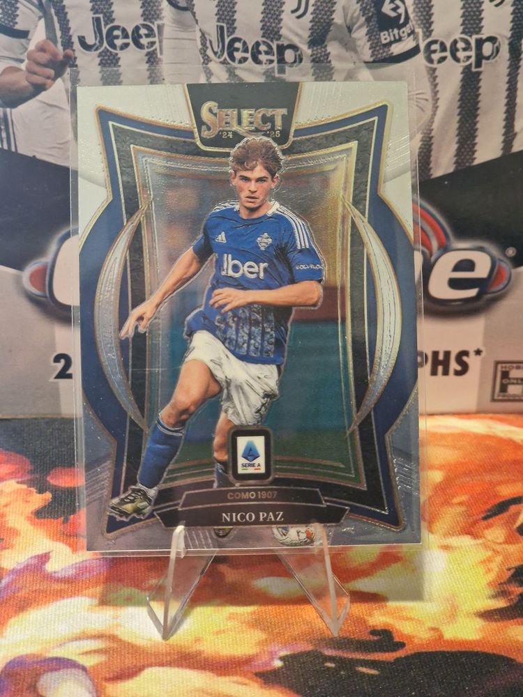 Nico Paz Panini Select Como Serie A