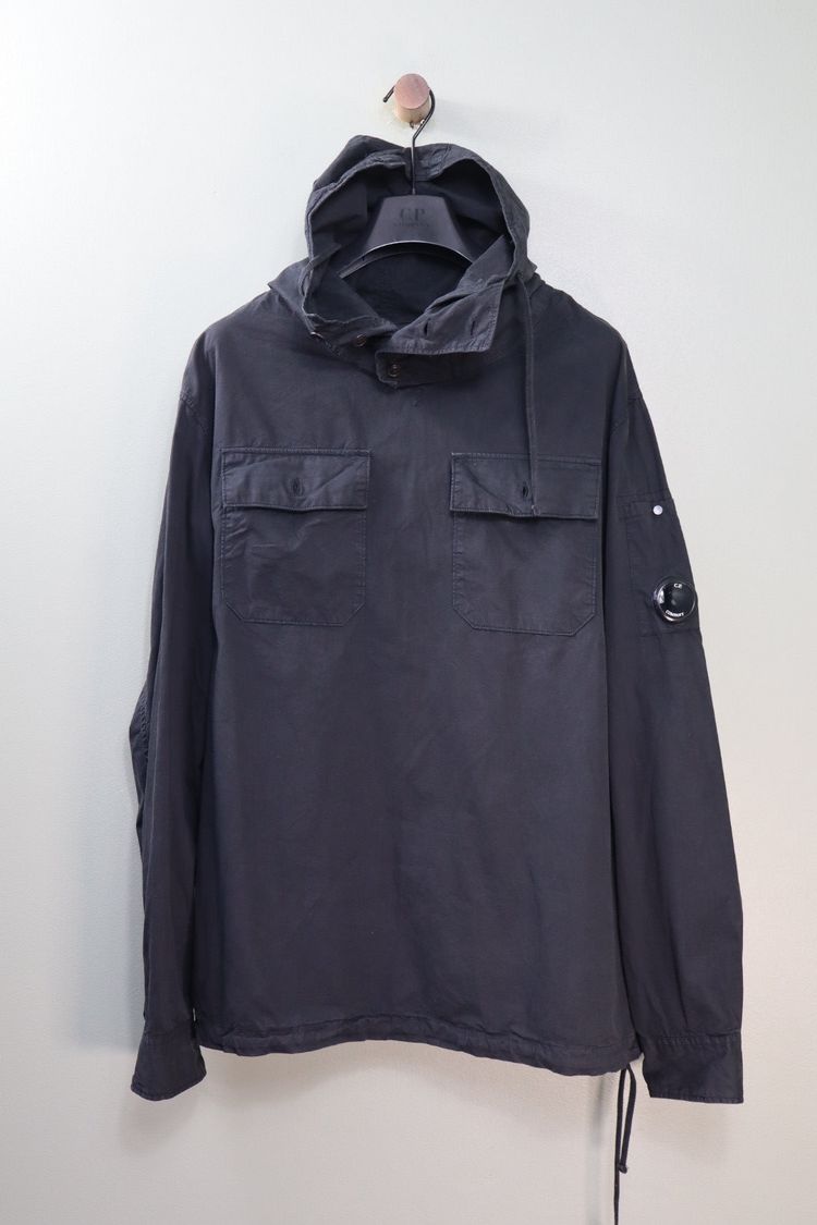 C.P. Company Black Hooded Smock obraz 3