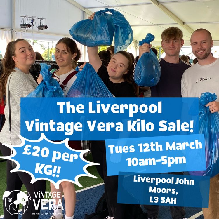 Liverpool- Vintage Kilo Sale! 12th March