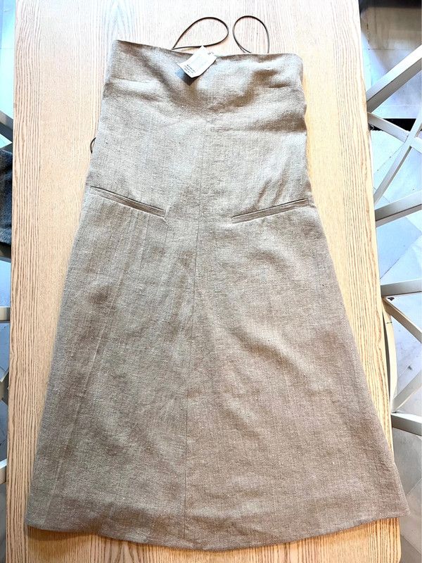 Fabuloso vestido COS 100% lino 🐚 NEW-125€