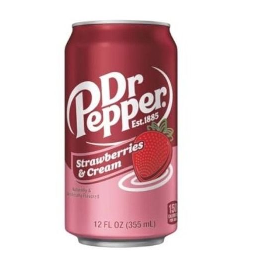 Dr Pepper Strawberries & Cream Soda Can 2