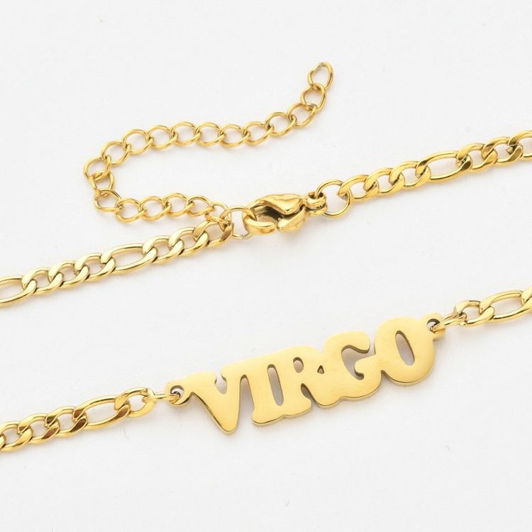 Gold Zodiac Sign Necklaces image 5