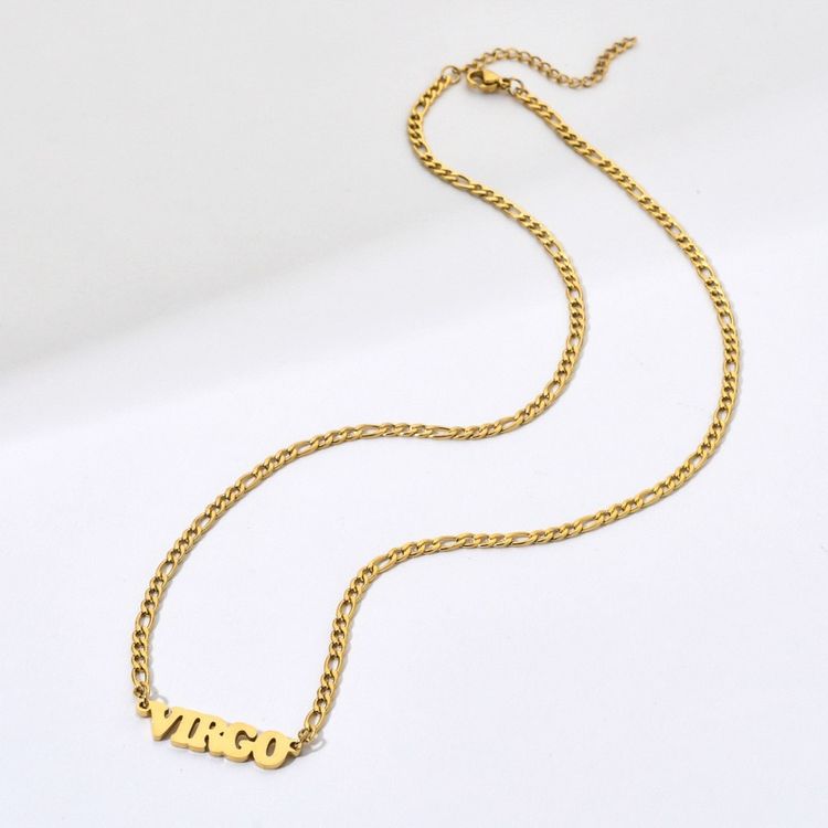 Gold Zodiac Sign Necklaces image 8