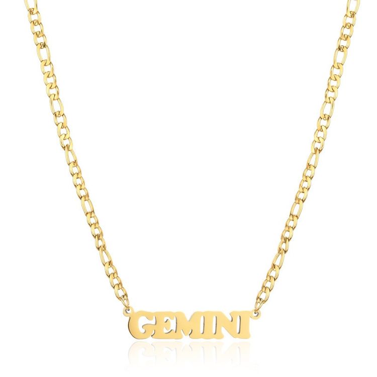 Gold Zodiac Sign Necklaces image 9