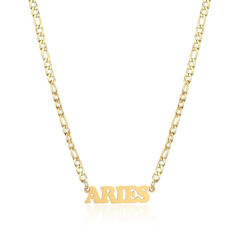 Gold Zodiac Sign Necklaces image 7