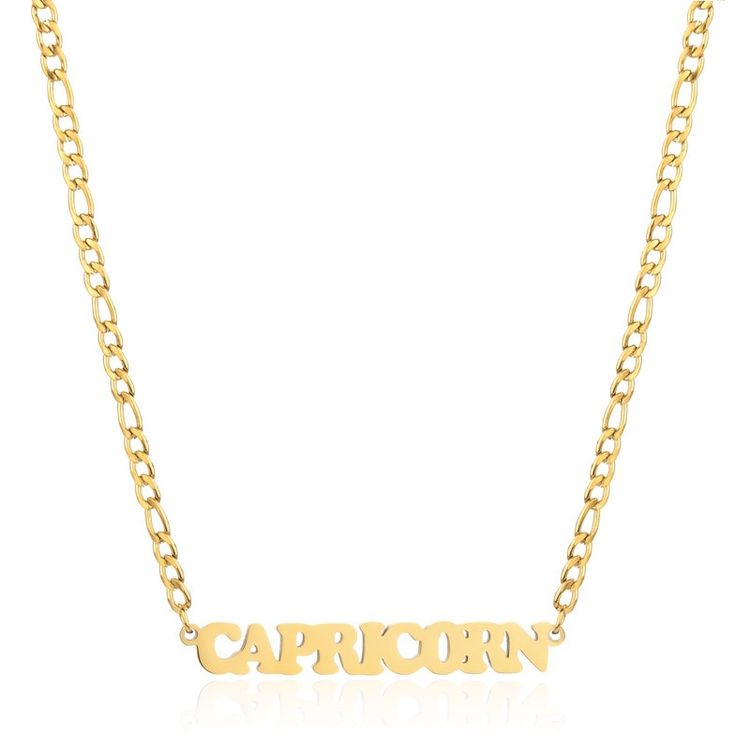 Gold Zodiac Sign Necklaces image 6