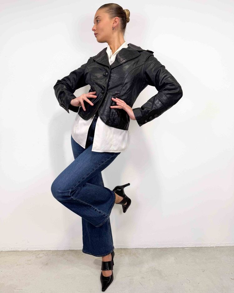 The Iana leather blazer image 1