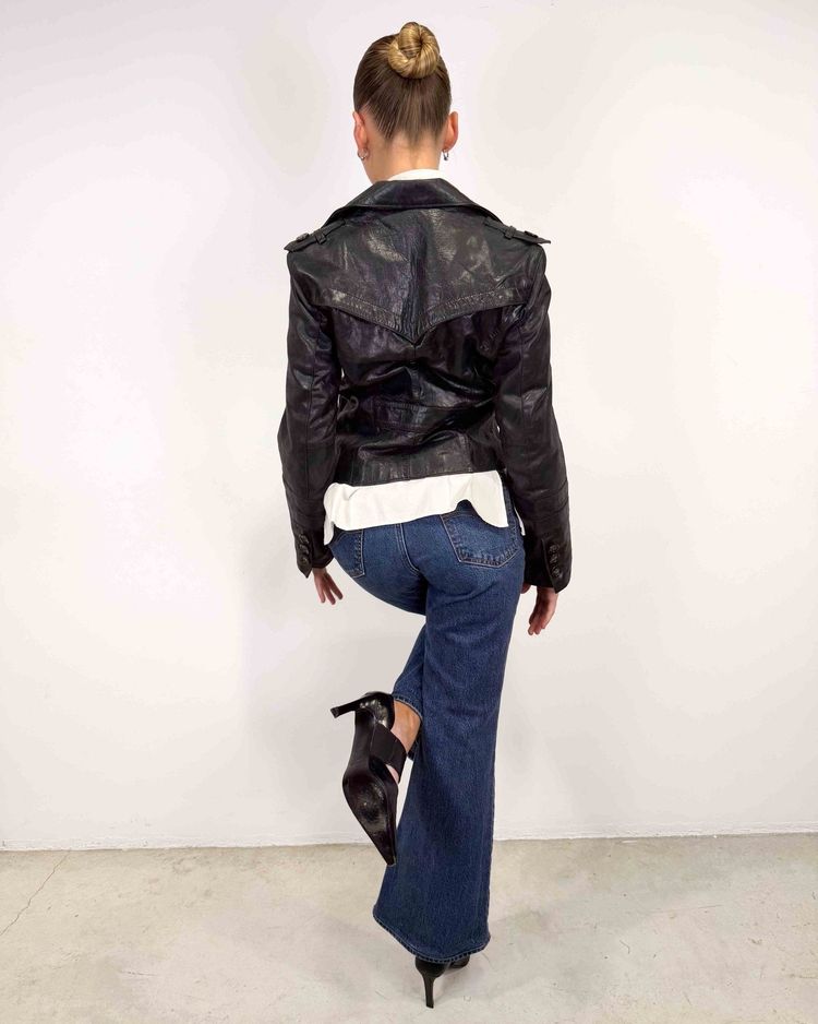 The Iana leather blazer image 5