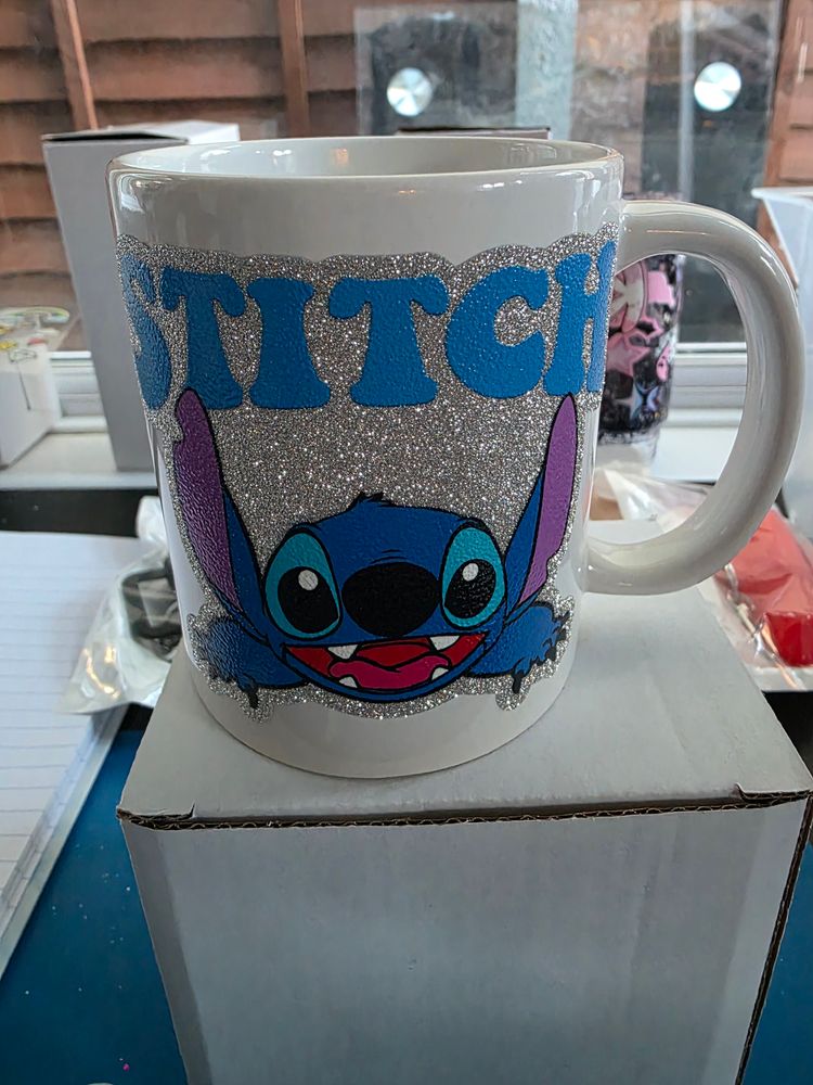 Character Stitch And Angel Character Mugs product image