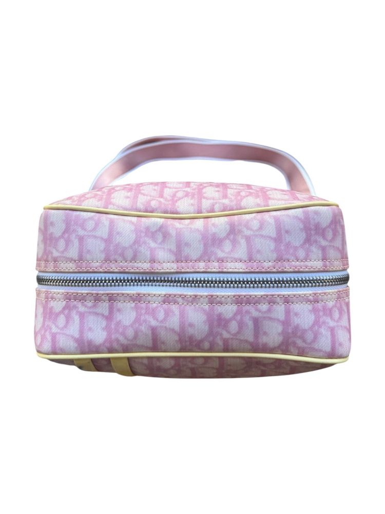 Christian Dior Pink Trotter 'No. 1' Canvas Crossbody Bag 14