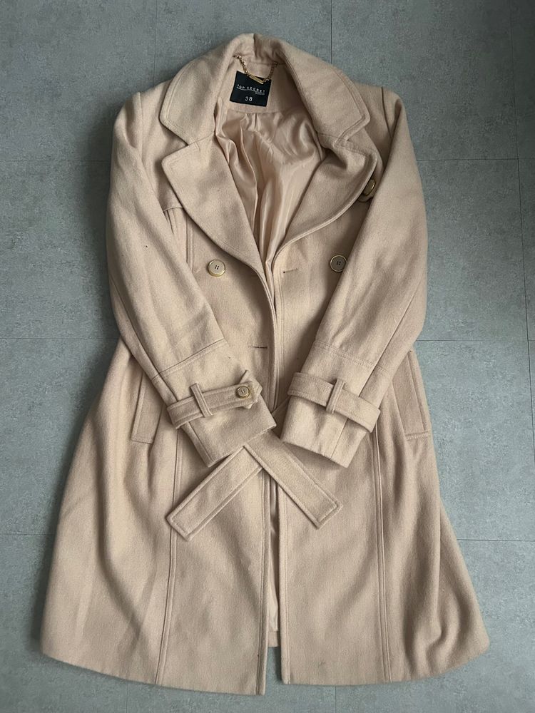 Top secret Woman Beige Coat