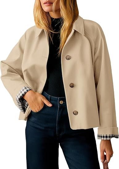 Beige Button-Up Jacket image 1