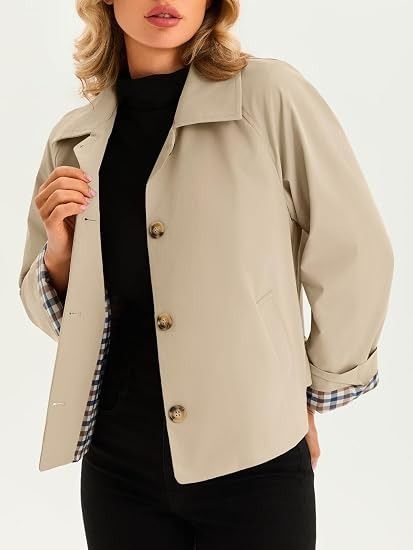 Beige Button-Up Jacket image 2