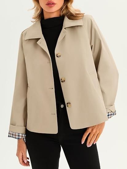 Beige Button-Up Jacket image 3