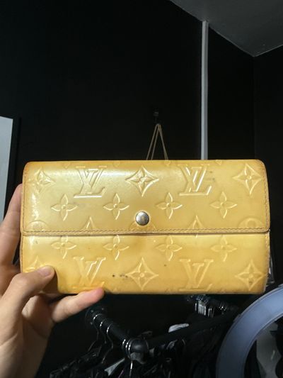 Yellow Embossed Wallet