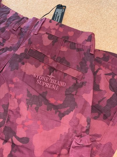 Stone Island x Supreme Ice Cargos W32 BNWT STOCK X £500+