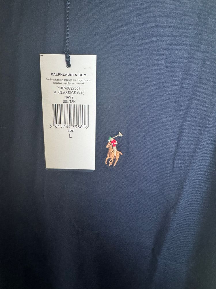Polo Ralph Lauren Navy Blue T-Shirt image 2