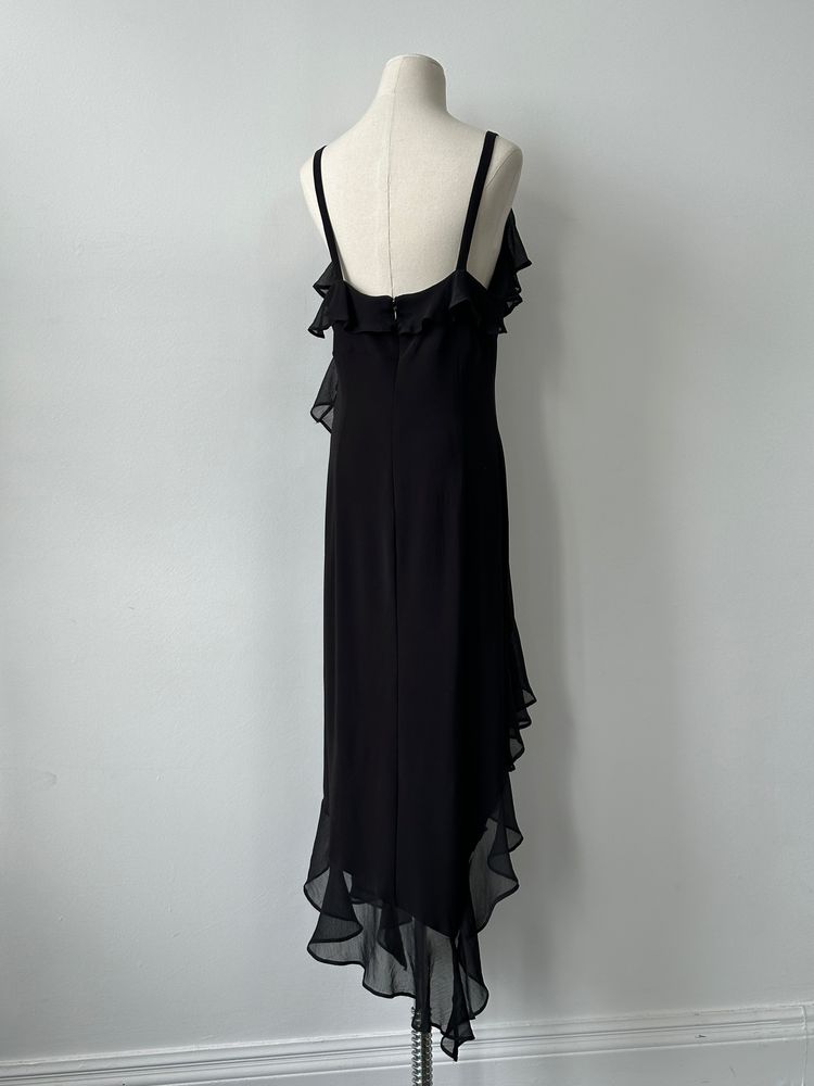 Tommy Hilfiger Asymmetric Ruffle Maxi Dress - L image 7