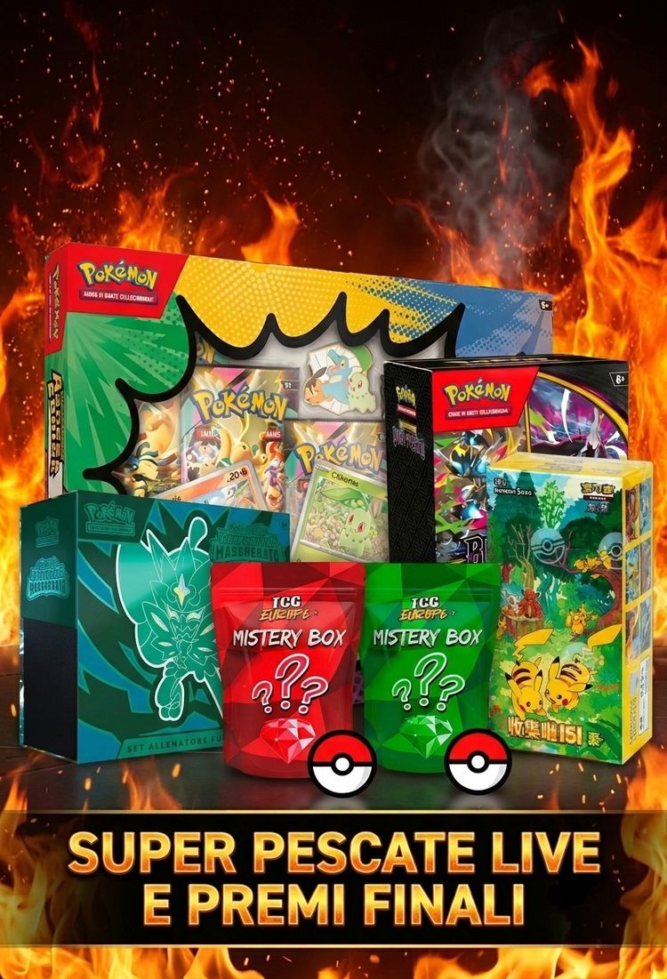 POKÉMON 10 PESCATE LIVE
