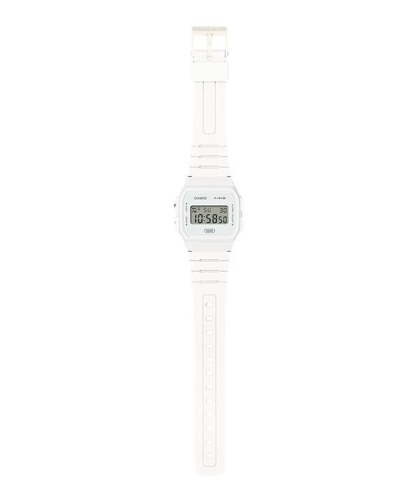 Immagine di Casio Pop Digital Bio-Based White Resin Strap Quartz F-91WB-7A Unisex Watch 3
