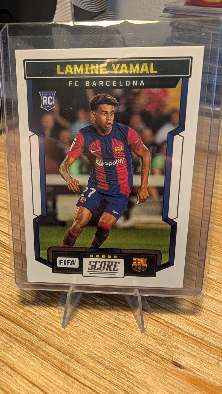 Lamine Yamal Rookie RC Panini Score FIFA 2023-24 FC Barcelona