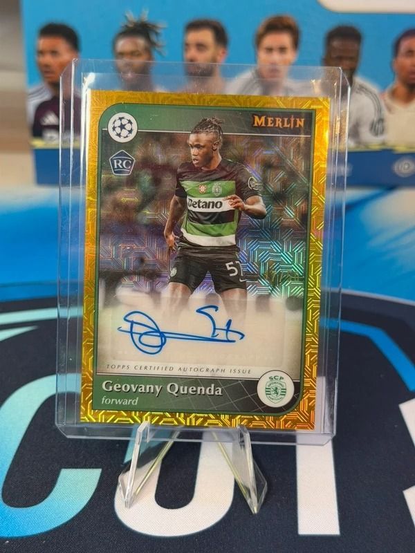 Geovany Quenda RC Auto /50 Topps Merlin 2024/25