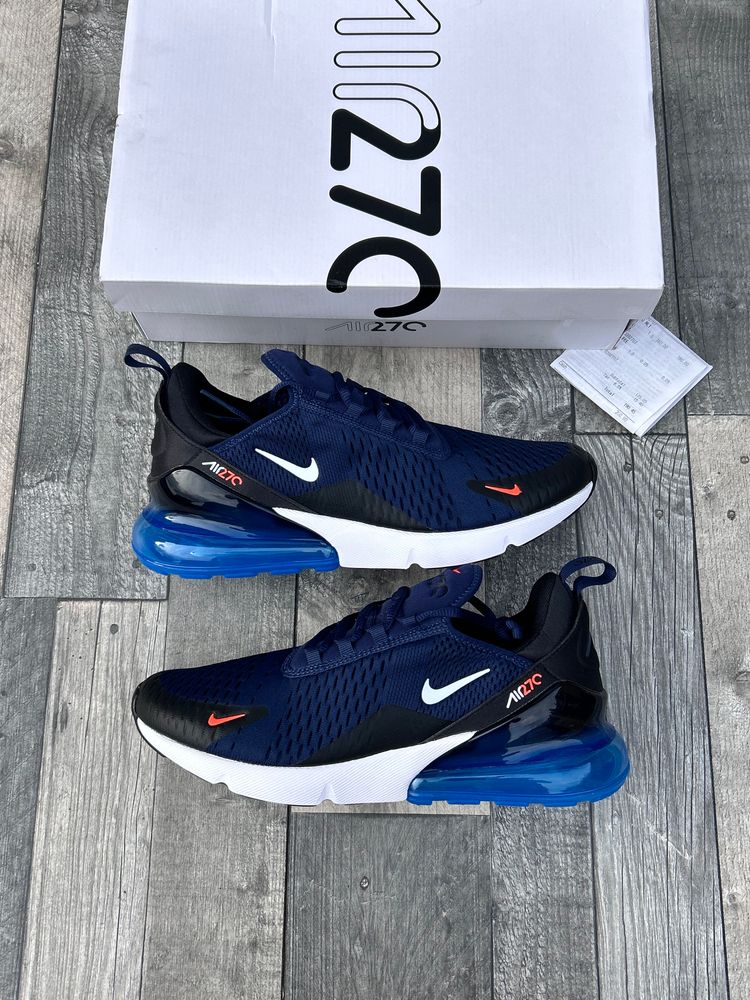 Nike Air Max 270 Trainers - ‘Midnight Navy Marine’ - Size UK 9.5 