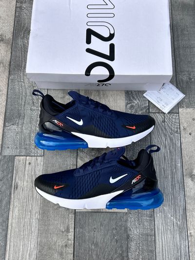 Nike Air Max 270 Trainers - ‘Midnight Navy Marine’ - Size UK 9.5