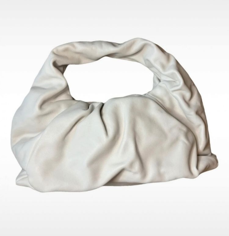 Bottega Veneta White Leather Handbag 4