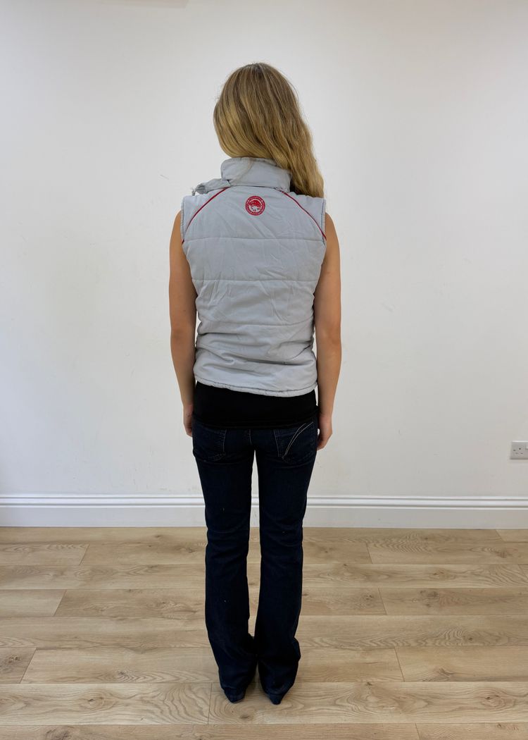 Immagine di small grey puma puffer gilet 5