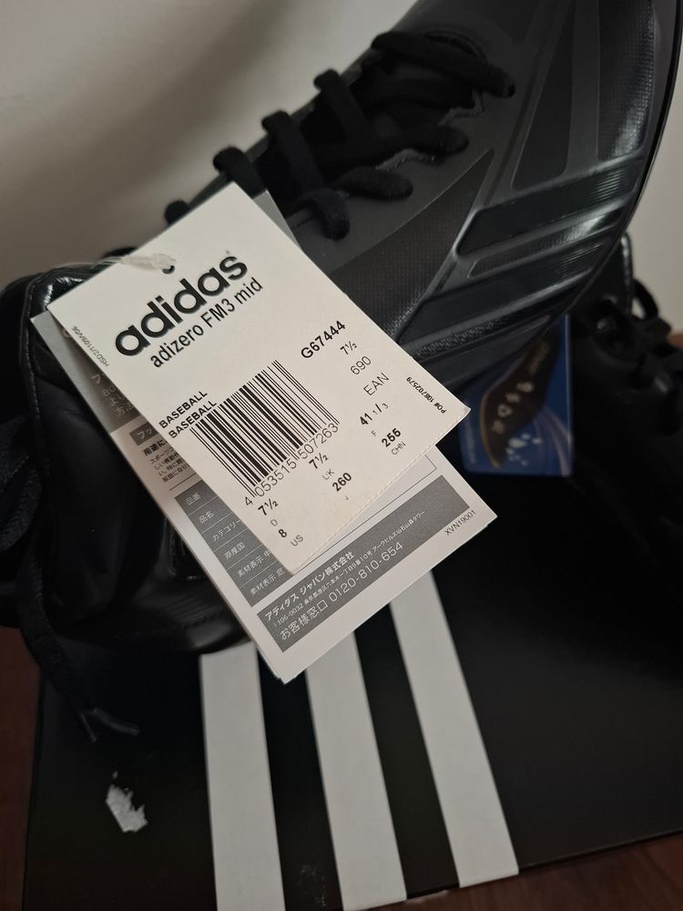 Adidas Adizero Fm3 Mid Baseball Cleats 2