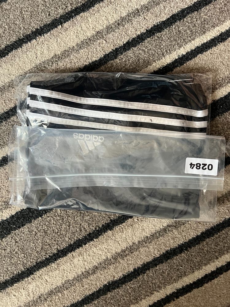 Adidas Adidas Black shorts With White Stripes - 0284 product image