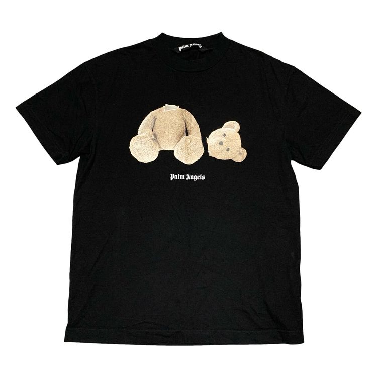 Palm Angels Medium Classic Bear Black Tee